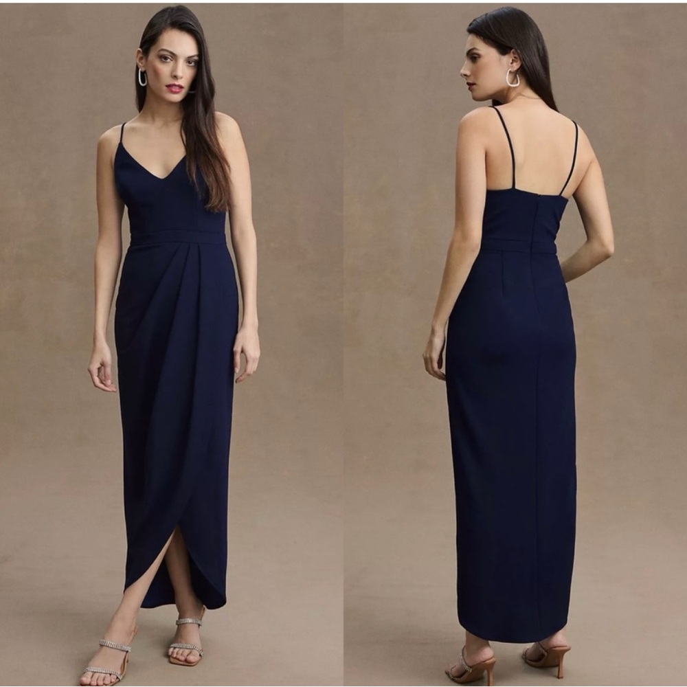 BHLDN Navy Blue Dress- bridesmaid or guest!